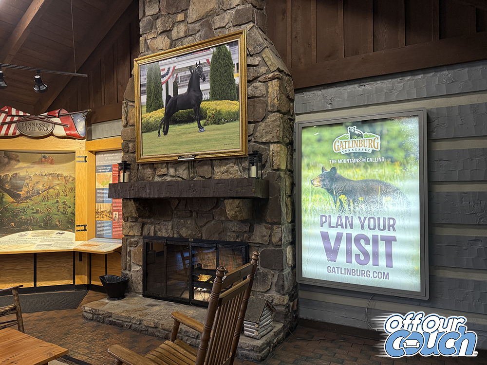 Visitor center in Gatlinburg, TN -Warm, Inviting, and Informational